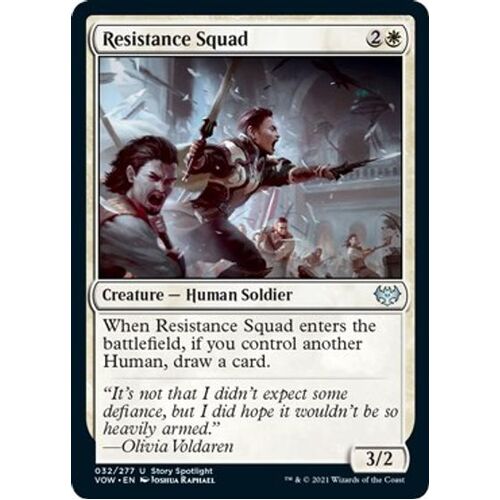 Resistance Squad FOIL - VOW