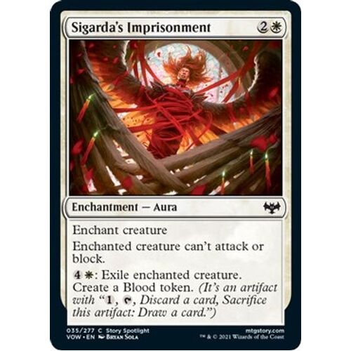 Sigarda's Imprisonment FOIL - VOW