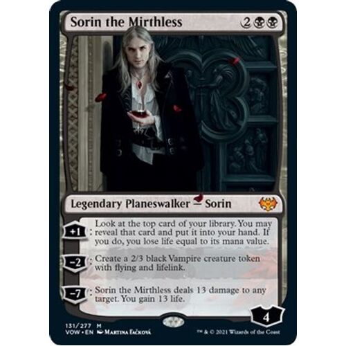 Sorin the Mirthless FOIL - VOW