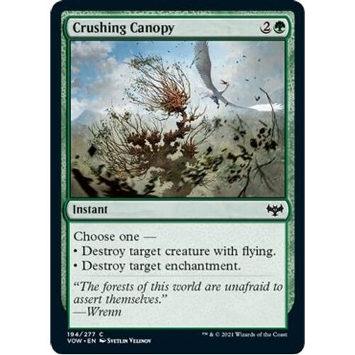 Crushing Canopy FOIL - VOW