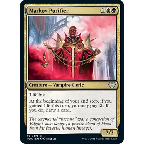 Markov Purifier FOIL - VOW