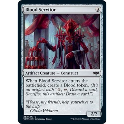 Blood Servitor FOIL - VOW