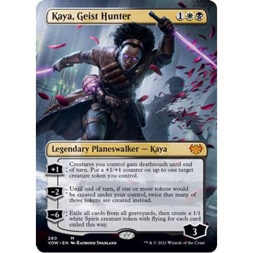 Kaya, Geist Hunter (Borderless) FOIL - VOW