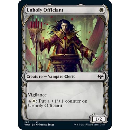 Unholy Officiant (Showcase) FOIL - VOW