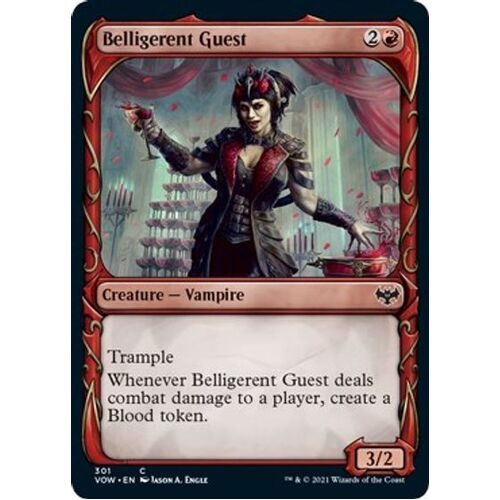 Belligerent Guest (Showcase) FOIL - VOW