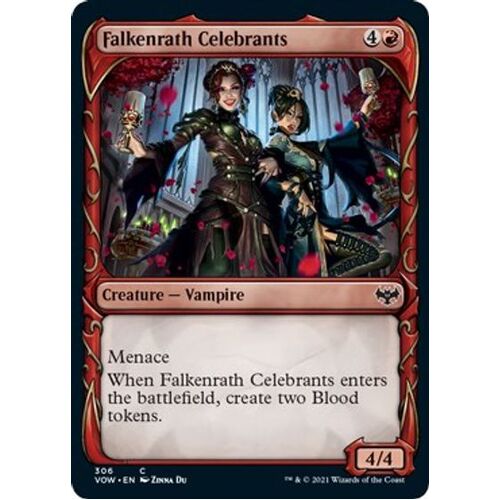 Falkenrath Celebrants (Showcase) FOIL - VOW