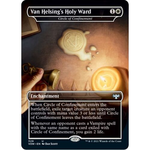 Van Helsing's Holy Ward - Circle of Confinement FOIL - VOW