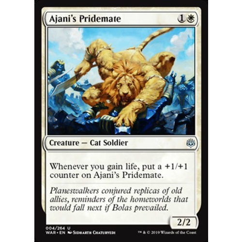 Ajani's Pridemate - WAR