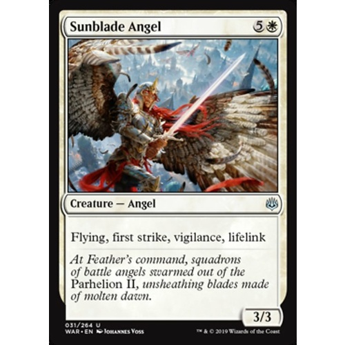 Sunblade Angel - WAR
