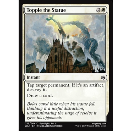 Topple the Statue - WAR