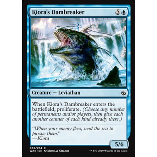 Kiora's Dambreaker - WAR