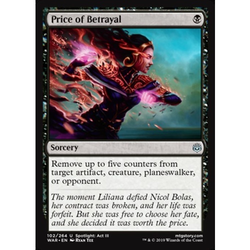 Price of Betrayal - WAR