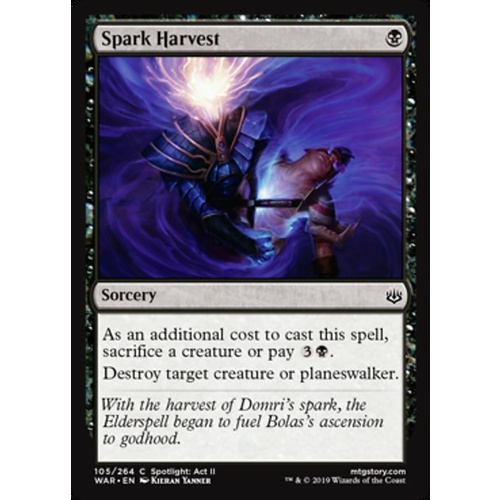 Spark Harvest - WAR