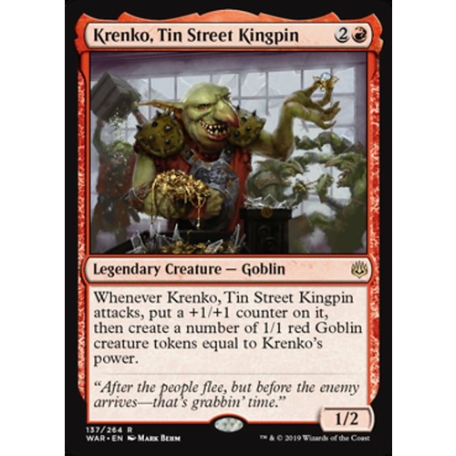 Krenko, Tin Street Kingpin - WAR