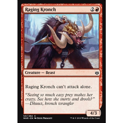 Raging Kronch - WAR