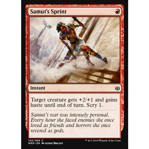 Samut's Sprint - WAR