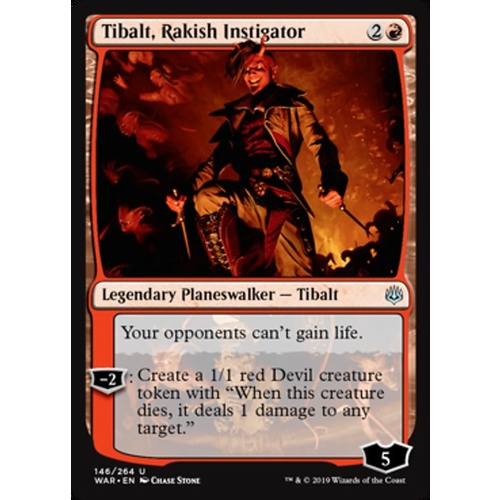 Tibalt, Rakish Instigator - WAR