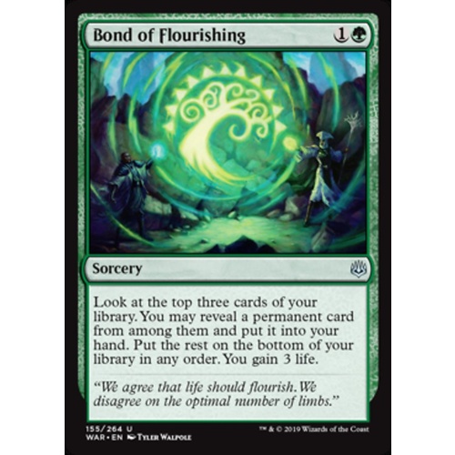 Bond of Flourishing - WAR