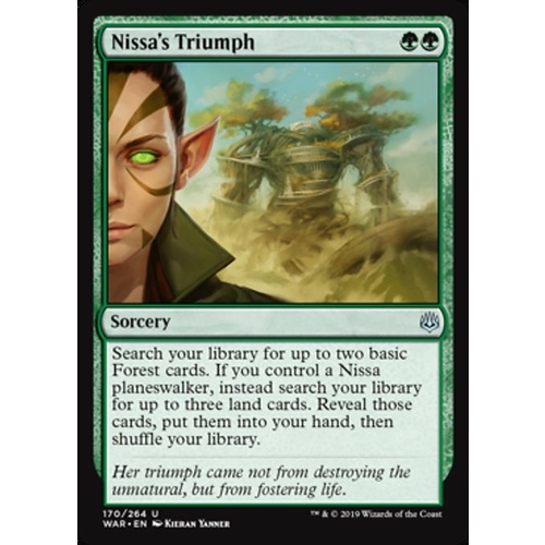 Nissa's Triumph - WAR