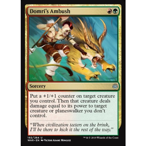Domri's Ambush - WAR