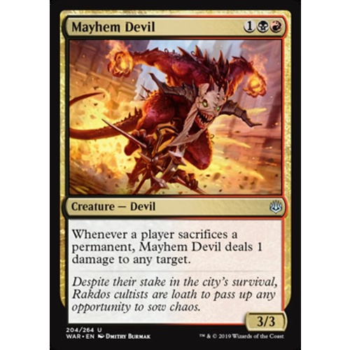 Mayhem Devil - WAR
