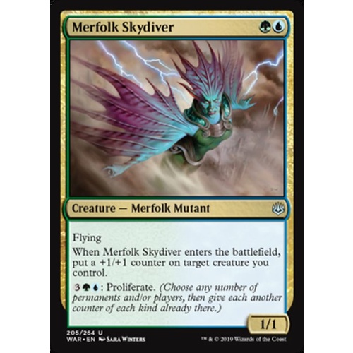 Merfolk Skydiver - WAR