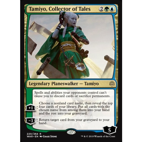 Tamiyo, Collector of Tales - WAR