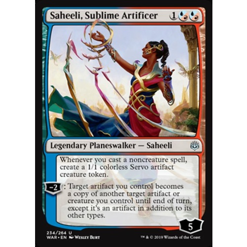Saheeli, Sublime Artificer - WAR