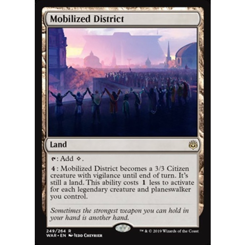 Mobilized District - WAR