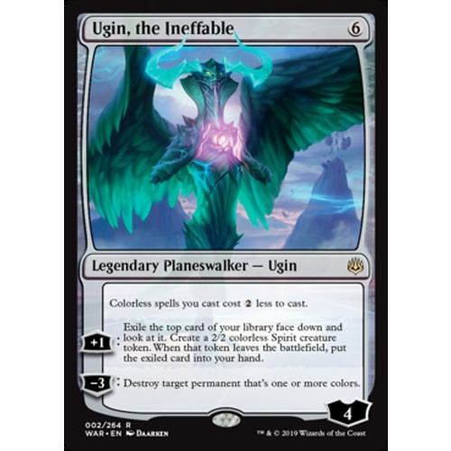 Ugin, the Ineffable FOIL - WAR