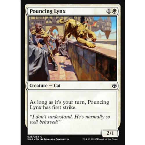 Pouncing Lynx FOIL - WAR