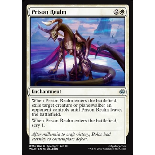 Prison Realm FOIL - WAR