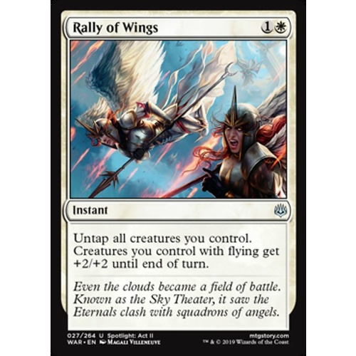 Rally of Wings FOIL - WAR