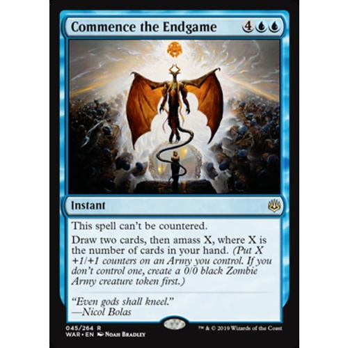 Commence the Endgame FOIL - WAR