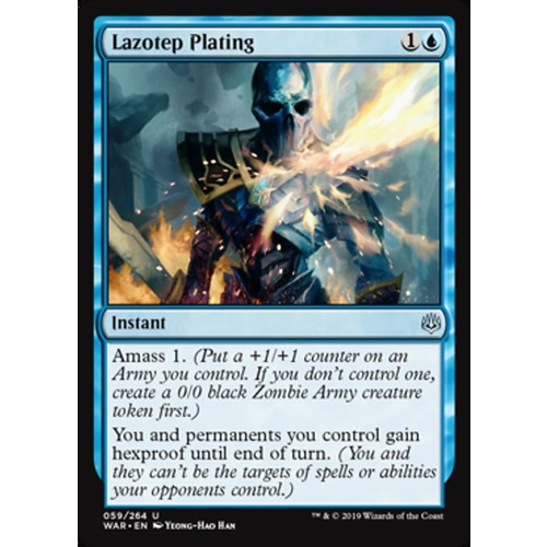 Lazotep Plating FOIL - WAR