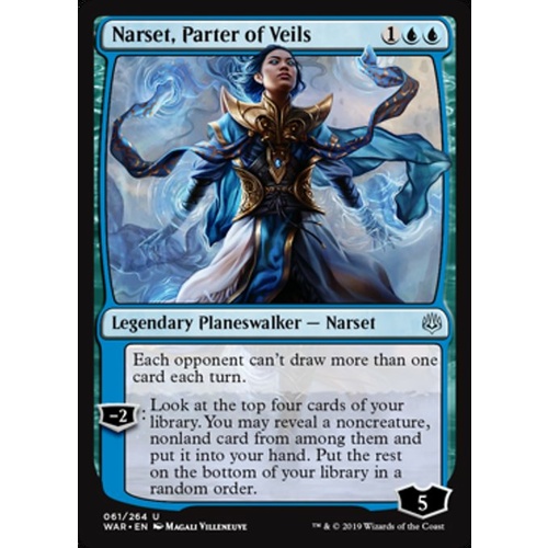 Narset, Parter of Veils FOIL - WAR