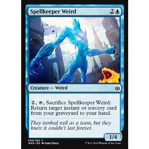 Spellkeeper Weird FOIL - WAR