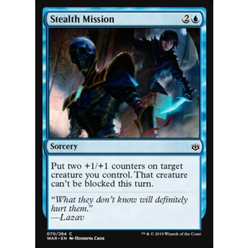 Stealth Mission FOIL - WAR