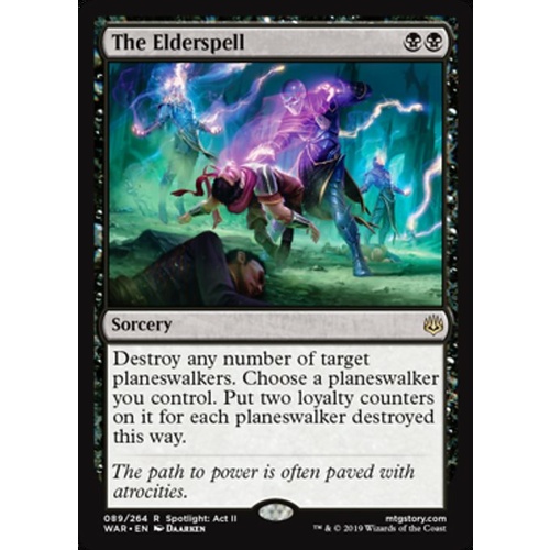 The Elderspell FOIL - WAR
