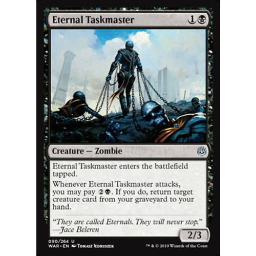 Eternal Taskmaster FOIL - WAR
