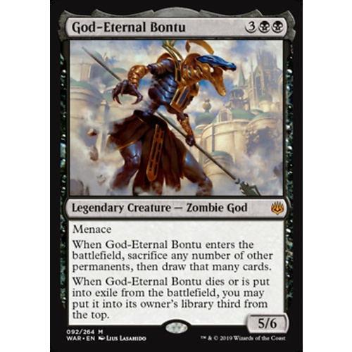 God-Eternal Bontu FOIL - WAR