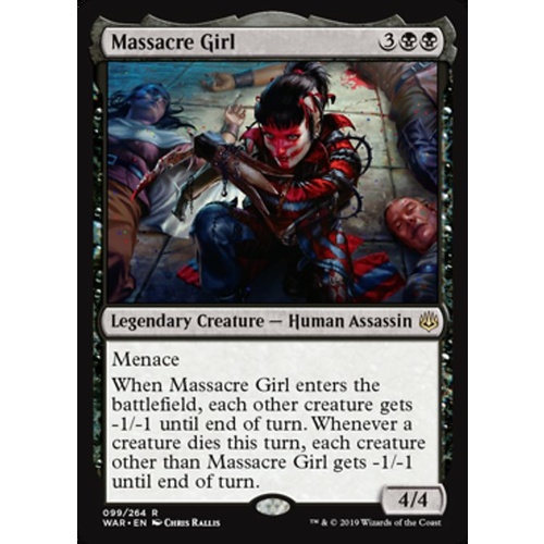 Massacre Girl FOIL - WAR