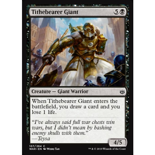 Tithebearer Giant FOIL - WAR
