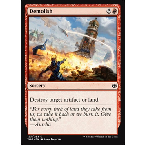 Demolish FOIL - WAR