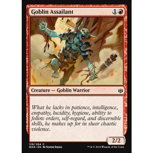 Goblin Assailant FOIL - WAR