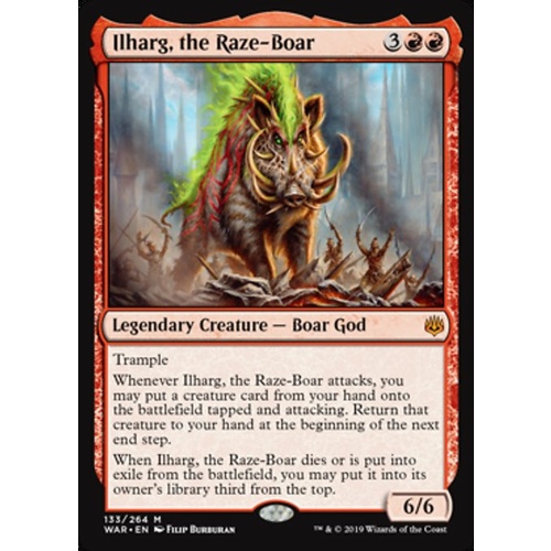 Ilharg, the Raze-Boar FOIL - WAR
