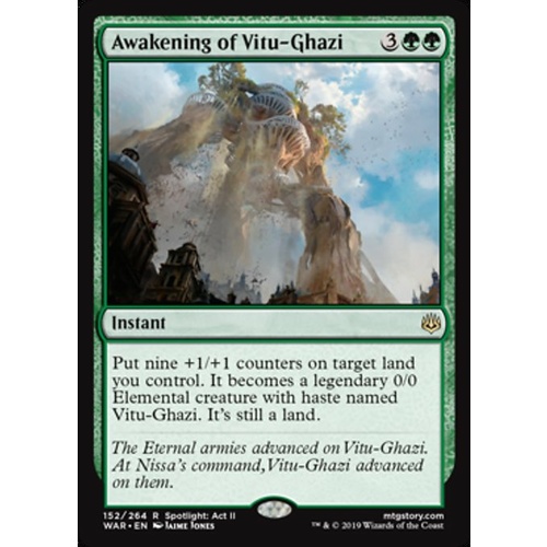 Awakening of Vitu-Ghazi FOIL - WAR
