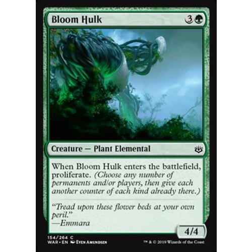 Bloom Hulk FOIL - WAR
