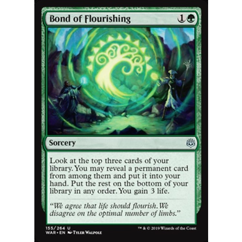 Bond of Flourishing FOIL - WAR