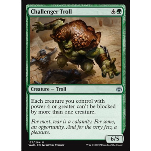 Challenger Troll FOIL - WAR